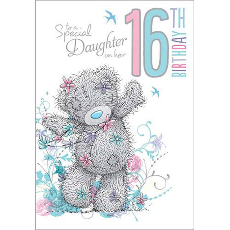 Daughter 16th Birthday Me to You Bear Card £2.49